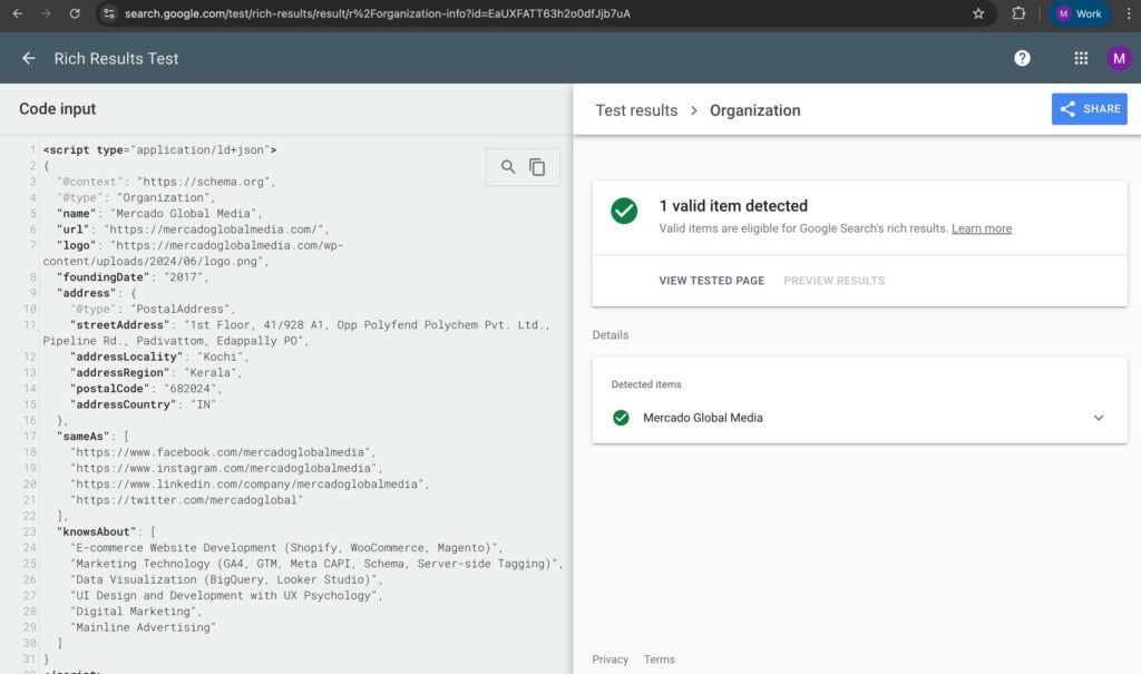 JSON-LD Schema GTM