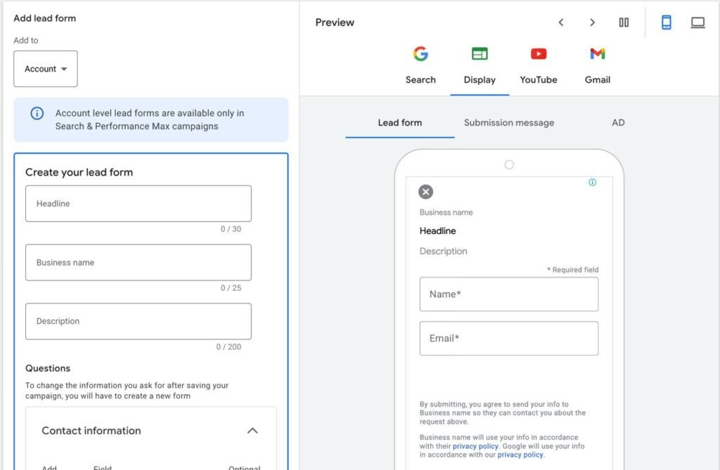 Google Ads Lead Form Assets: Complete Guide to Setup, Requirements & Optimization